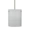 Besa Lighting Tamburo 8 Stem Pendant, Chalk, Satin Nickel Finish, 1x11W LED 1TT-4006KR-LED-SN - alternate 1